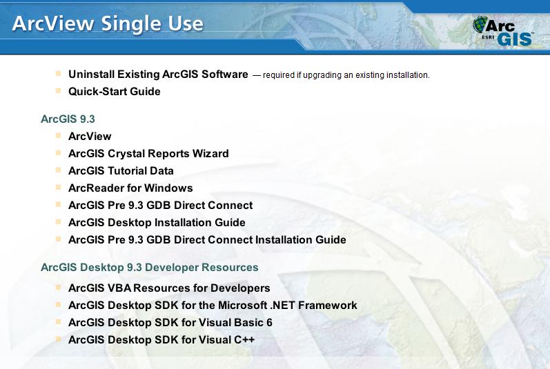 arcgis engine 9.3 developer kit license